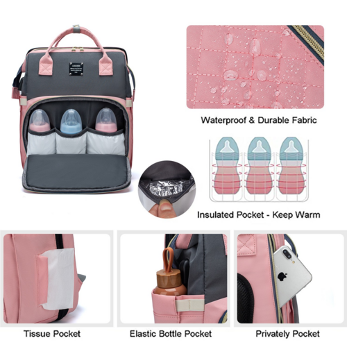 ALLFASHION™ – SmartMom+ Sunshade Baby Travel Bag